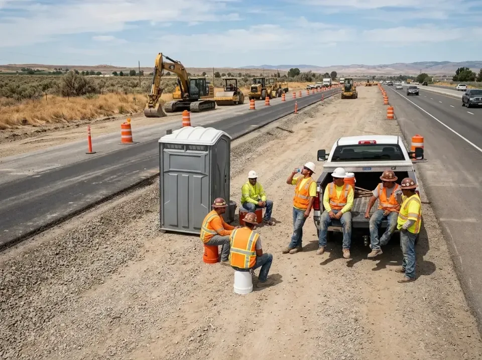 highway-road-construction-crew-007 — frequently asked questions, Porta Potty and Restroom Rentals in Red Oak, IA